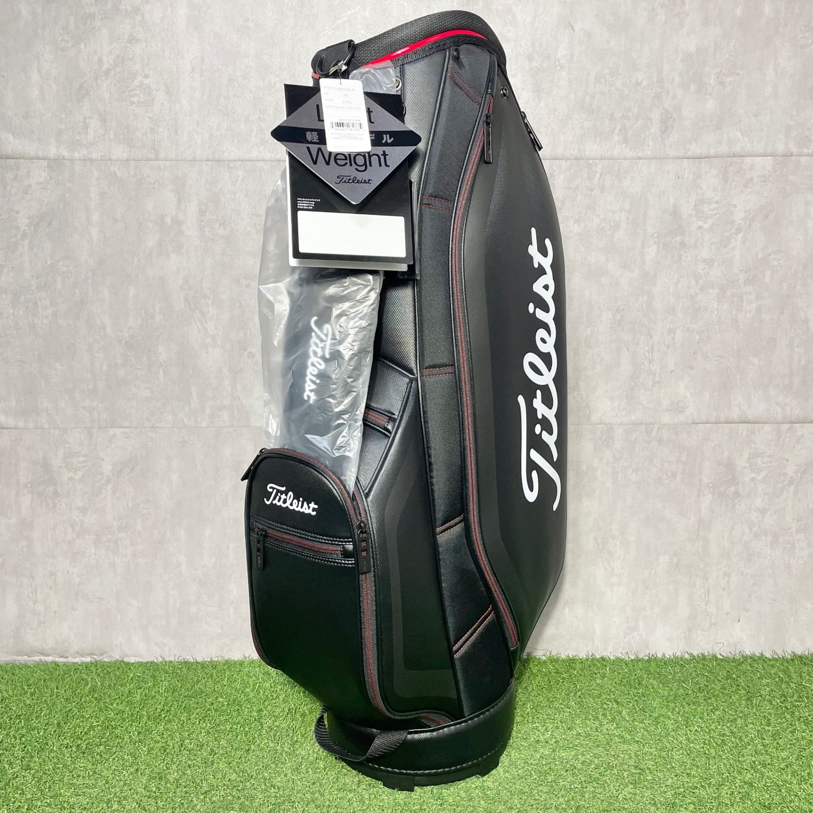 新品】Titleist タイトリスト キャディバッグ ゴルフバッグ ブラック 