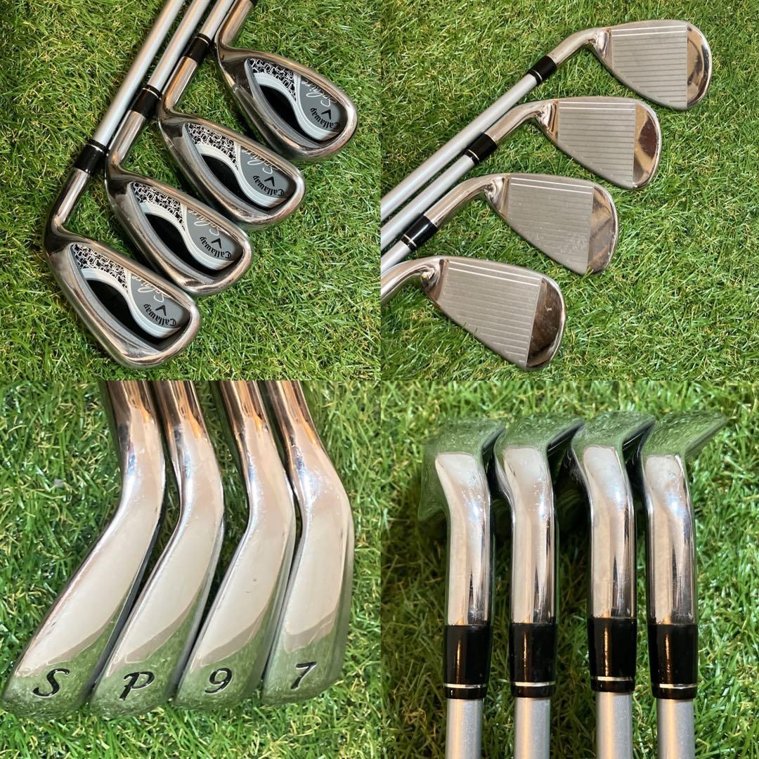 レディース Callaway Solaire キャロウェイ ソレイル 7点セット - メルカリ
