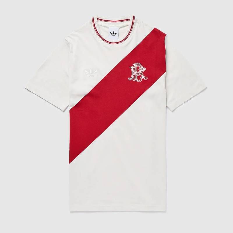 【送料無料・匿名配送】adidas Originals アディダスオリジナルス リーベル・プレート 26/27 公式 125周年記念 Tシャツ 白 トレフォイル 新品 正規品