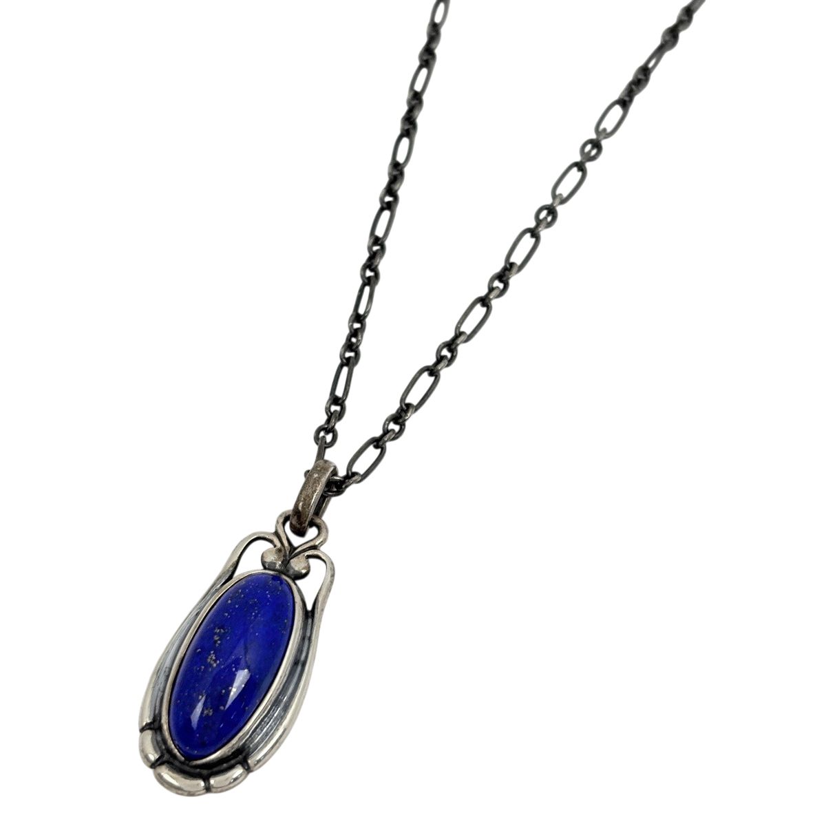 ジョージジェンセン Georg Jensen カラーストーン ネックレス 2009 シルバー925 シルバー レディース 【中古】