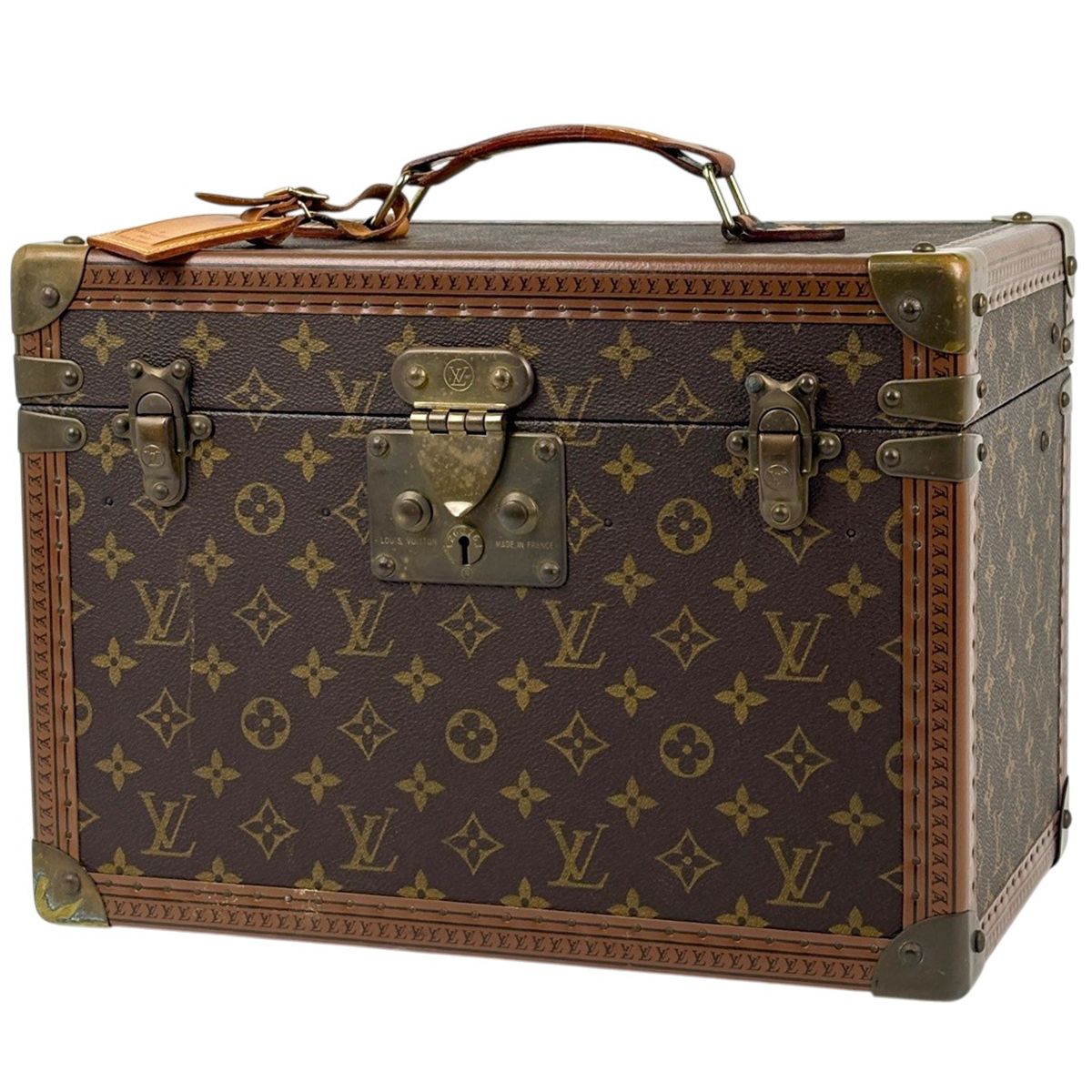 ルイ・ヴィトン Louis Vuitton ボワット ファルマシー 化粧ケース メイクボックス トランク モノグラム ブラウン M21826 レディース 【中古】
