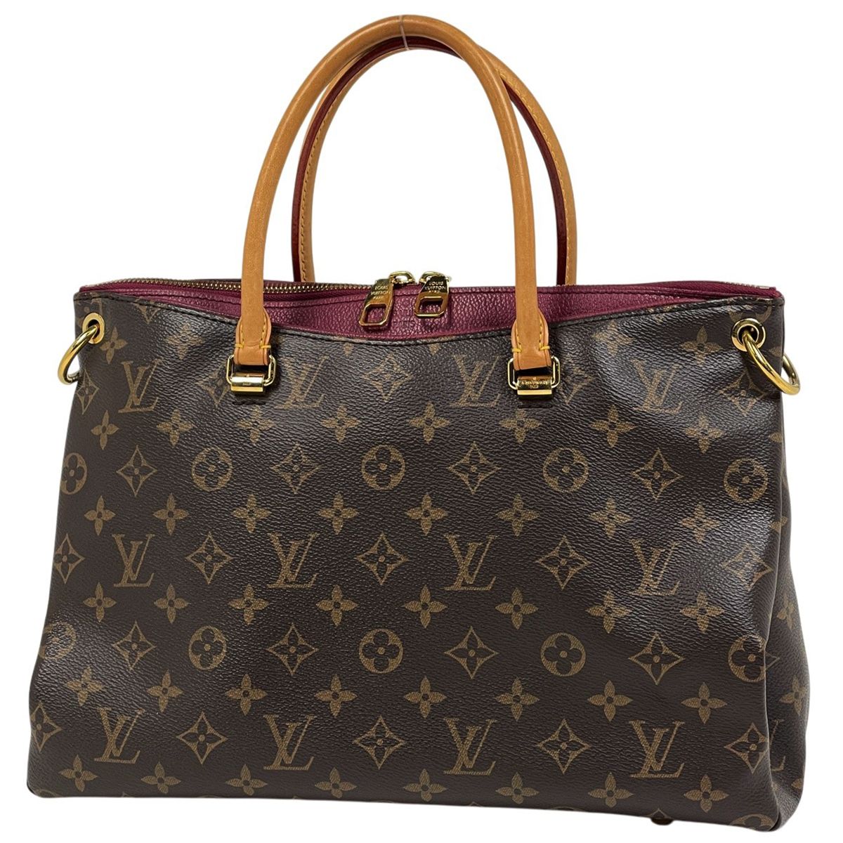 ルイ・ヴィトン Louis Vuitton パラス 肩掛け ショルダーバッグ 2WAY ハンドバッグ モノグラム ブラウン オロール(パープル) M40906 レディース 【中古】