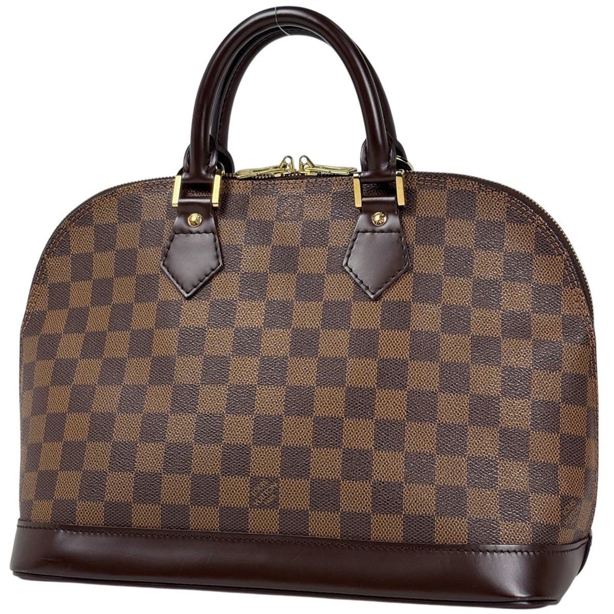 ルイ・ヴィトン Louis Vuitton アルマ 手提げ ハンドバッグ ダミエ ブラウン N53151 レディース 【中古】