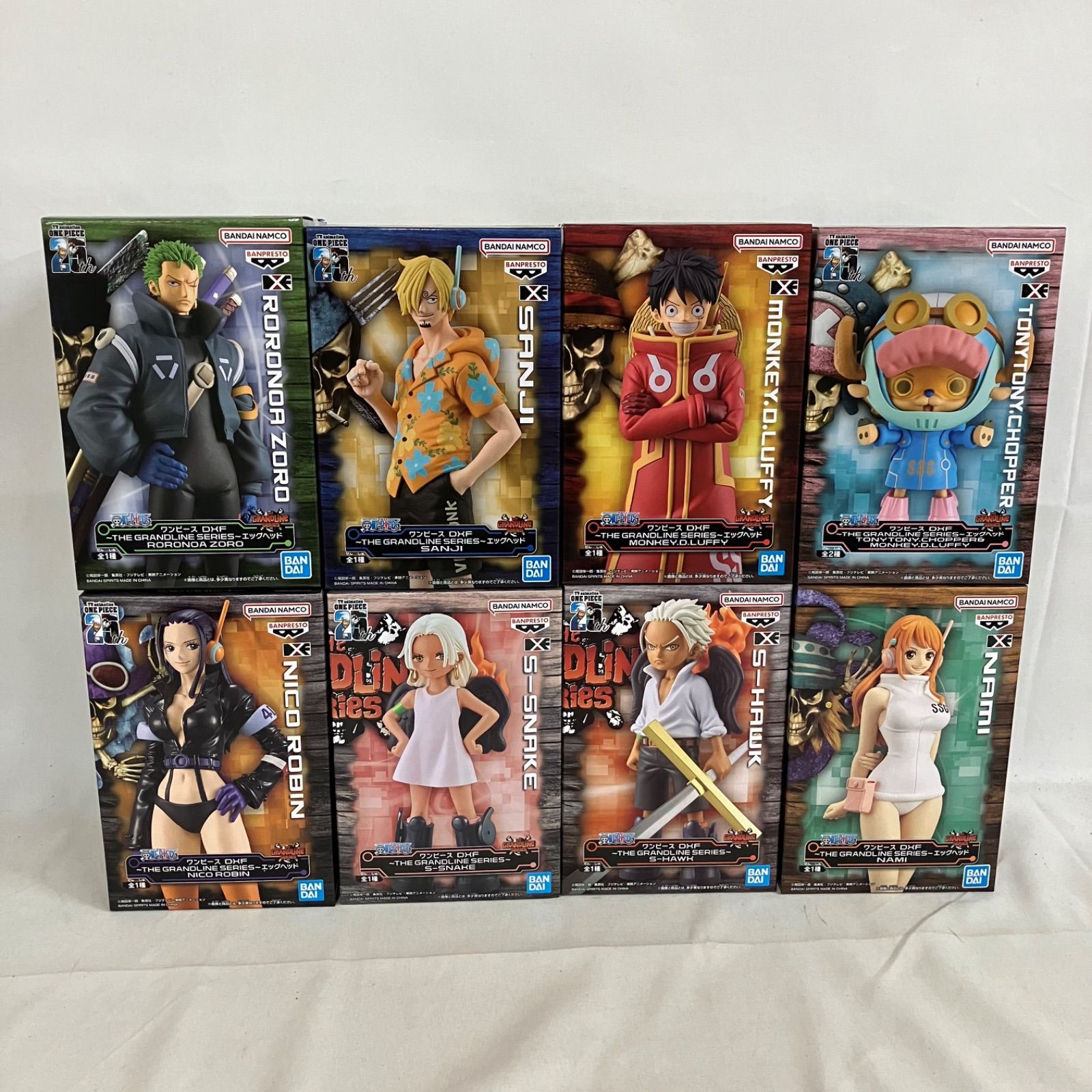 未開封 ワンピース DXF THE GRANDLINE SERIES ルフィ ゾロ サンジ ナミ
