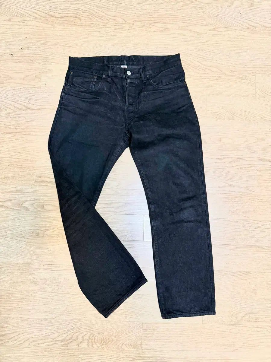 30x30 RRL(ダブルアールエル) ローストレート ブラックデニム 30,317円