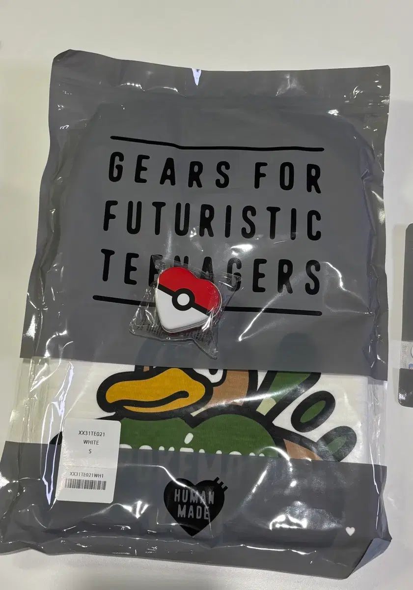 HUMAN MADE(ヒューマンメイド) ポケットモンスター 半袖Tシャツ 白 S