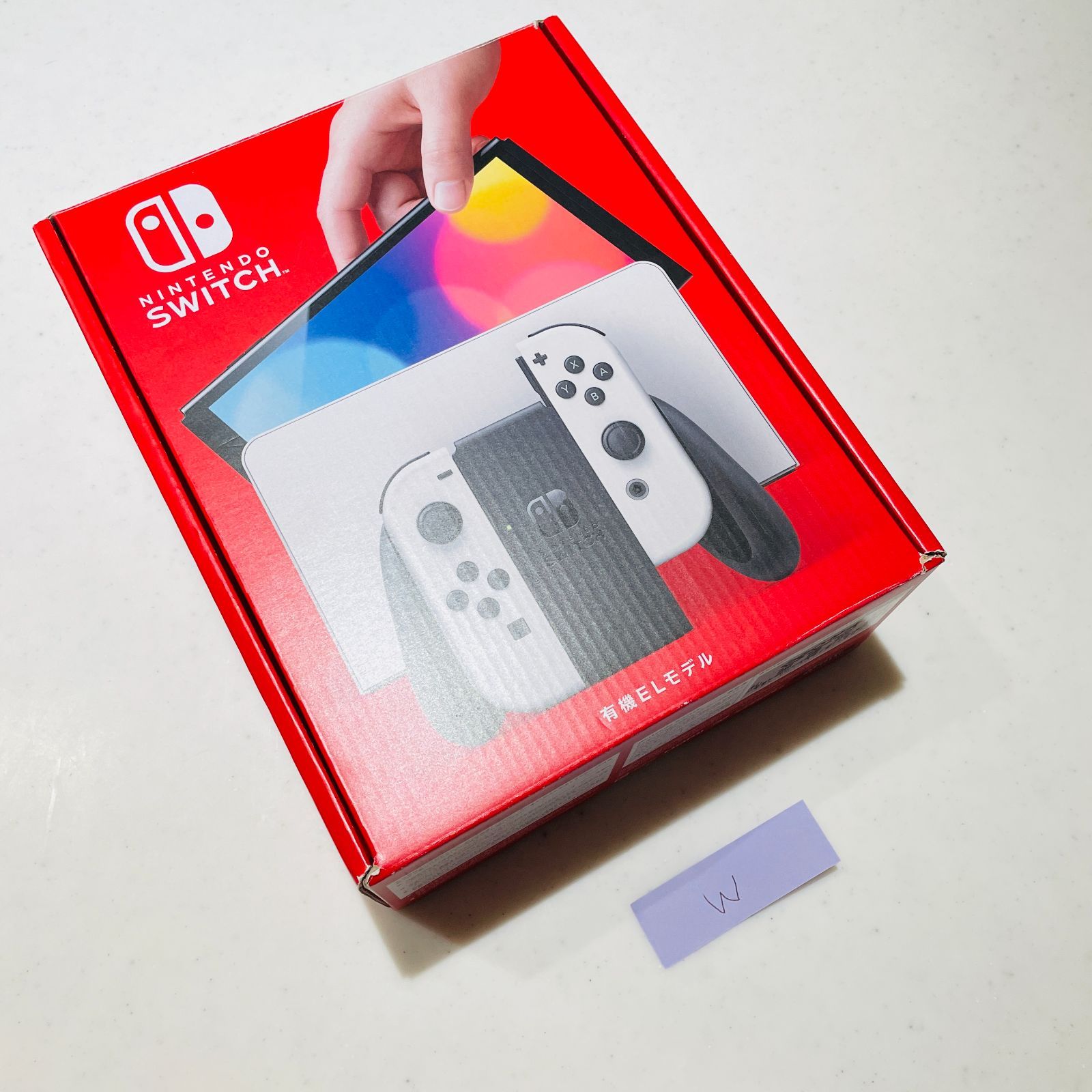 【若干スレ傷あり】Nintendo Switch 有機ELモデル ホワイト 本体 付属品完備 動作良好 初期化済み 任天堂 ニンテンドースイッチ HEG-S-KAAAA