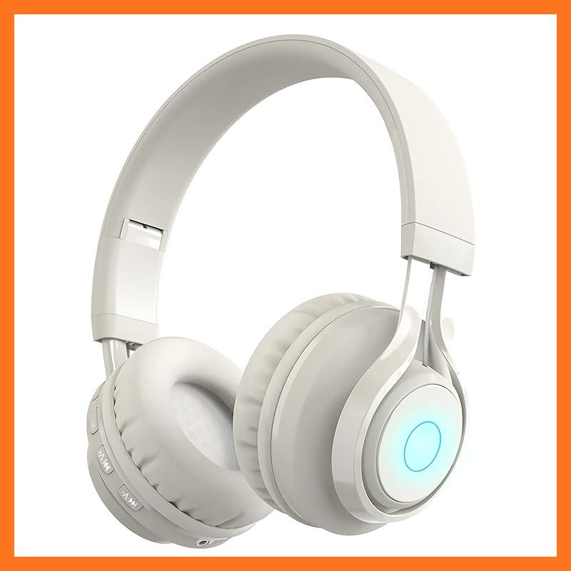 【新品】 SITOAT 子供ヘッドホン Bluetoothヘッドホン 85db音量制限 聴覚保護 ワイヤレス ヘッドフォン マイク付き オンライン授業 音楽 会話 キッズモード 通常モード 無線有線両用 LED ライト 子供 成人 兼用 スマートホン ゲーム機