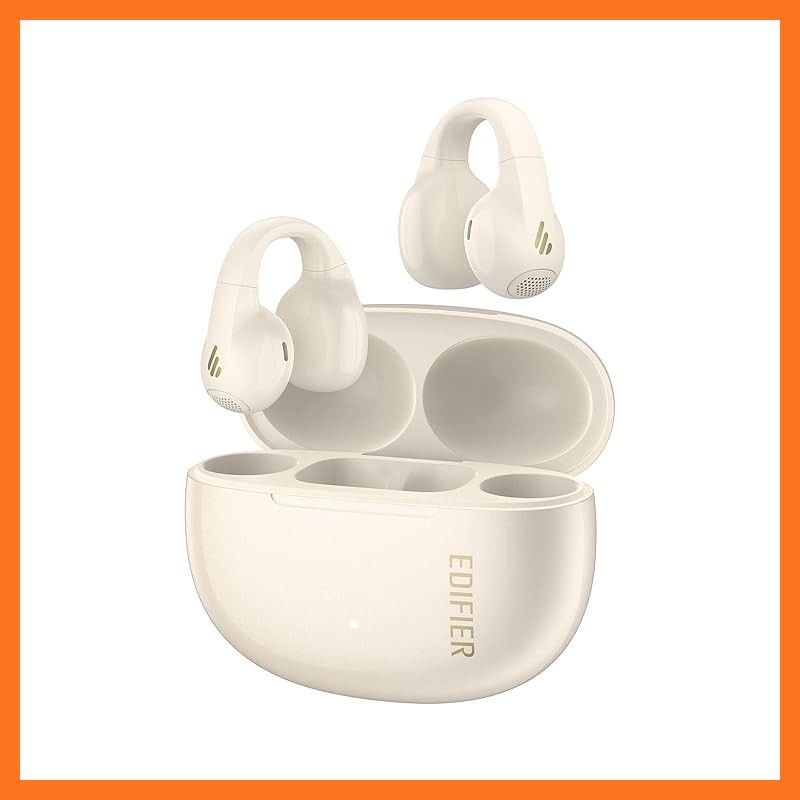 【新品】 Edifier R1 オープンイヤーイヤホン bluetooth 5.4 超軽量5.8g ワイヤレスイヤホン ENCノイズキャンセリング 耳を塞がない マイク付き IP56防塵防水/最大28時間再生/急速充電/音漏れ防止/SBC完全対応/左右自動認識