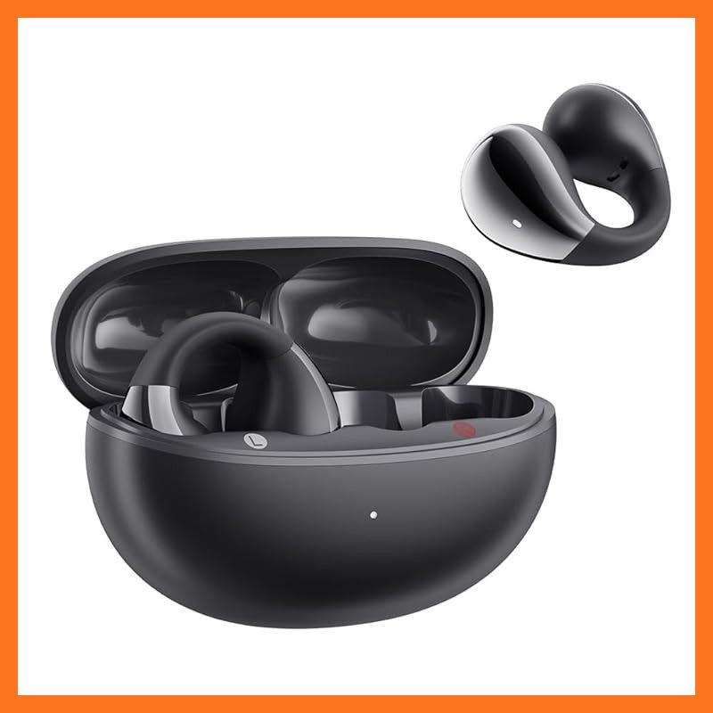 【新品】 QCY Crossky C30 イヤーカフ イヤホン オープンイヤー ワイヤレスイヤホン Bluetooth5.4 空間オーディオ 耳を塞がない 音漏れ防止 マイク付き マルチポイント接続 急速充電対応 専用アプリ対応 IPX5防水 技適認証取得 ブ