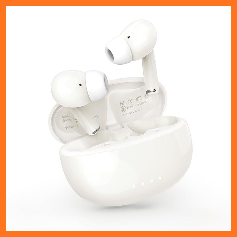 【新品】 イヤホン Bluetooth 6.0【2026年最先端・音質強化モデル】ワイヤレスイヤホン ノイズキャンセリング 防水 小型 ブルートゥース イヤフォン 軽量 Type-C急速充電 ぶるーとゅーす Hi-Fi音質 通話 イヤフォン 低遅延 自動ペアリ