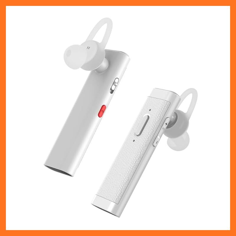 【新品】 【軽薄型】Lazata 日本語音声 片耳イヤホン Bluetooth Qualcomm社製スマートチップ搭載【aptX & aptX HD、SBC・AAC対応 デュアルマイク通話設計 ENCノイズ低減技術 ミュート/SIRI搭載 】急速充電スマートチ