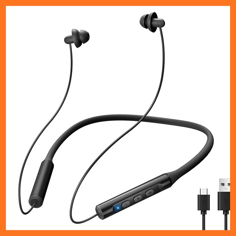 【新品】 Parasom寝ホン ワイヤレス Bluetooth 5.4 寝ながらイヤホン 睡眠用イヤホン ネックバンド USB充電 音質良い 音楽再生 ハンズフリー通話 高遮音性 超小型 リモコン マイク付き 約13H使用時間 iPhone&iPad&Andr