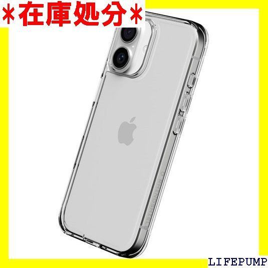 RHINOSHIELD ライノシールド iPhone 17対応 | Clear クリアケース - 黄ばみにくい 透明度 軍規格の落下保護 耐衝撃性 - クリア 2519