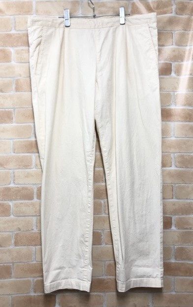 【中古】 nest Robe CONFECT ネストローブ リネンパンツ アイボリー 4 111453806