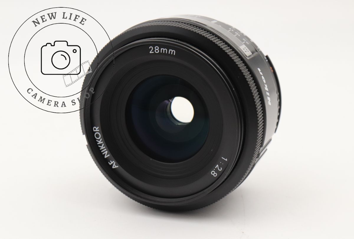 AF NIKKOR 28mm 1:2.8 D 二ッコール 広角 動作確認 美品+ 極上品☆ニコン Nikon AF NIKKOR 28mm 1:2.8 広角 単焦点 ###17847