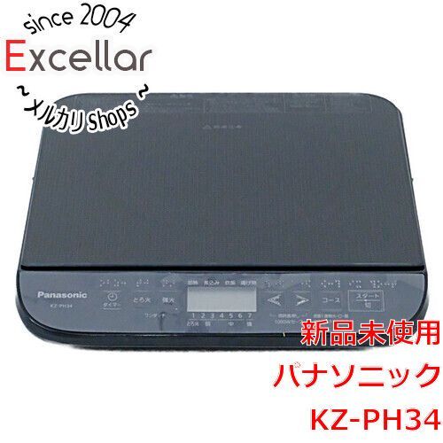 [bn:17] 【新品訳あり(箱きず・やぶれ)】 Panasonic　卓上IH調理器　KZ-PH34-K　ブラック