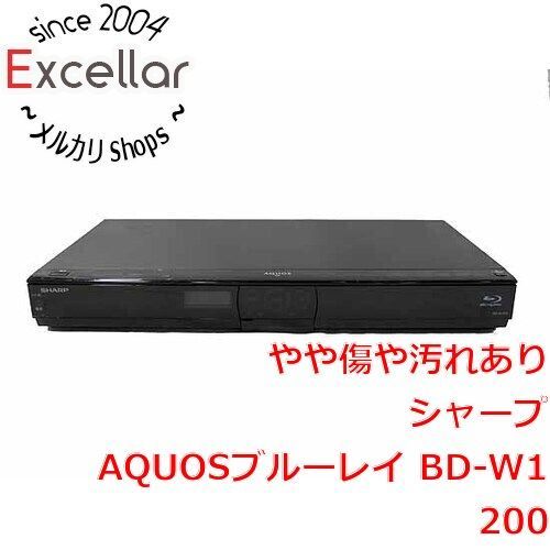[bn:15] SHARP　AQUOS ブルーレイディスクレコーダー BD-W1200　リモコンなし