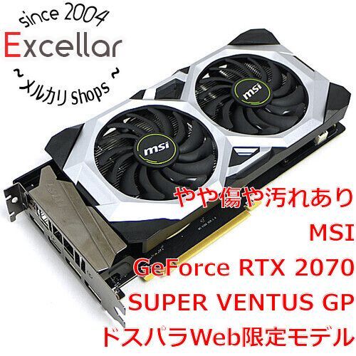 bn:7] MSI製グラボ GeForce RTX 2070 SUPER VENTUS GP PCIExp 8GB