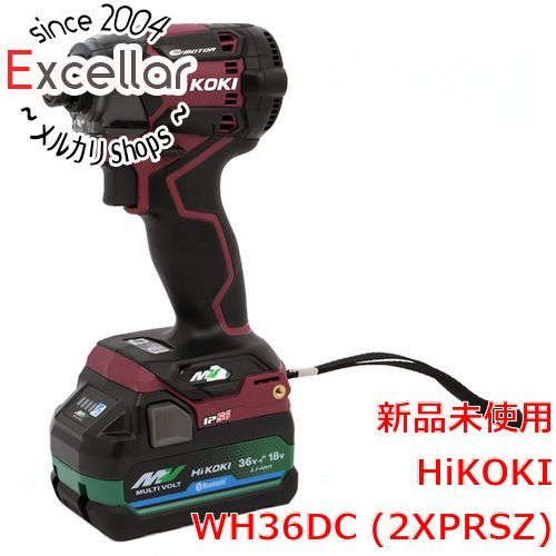 [bn:11] HiKOKI　インパクトドライバー　WH36DC (2XPRSZ)　フレアレッド 35,991円