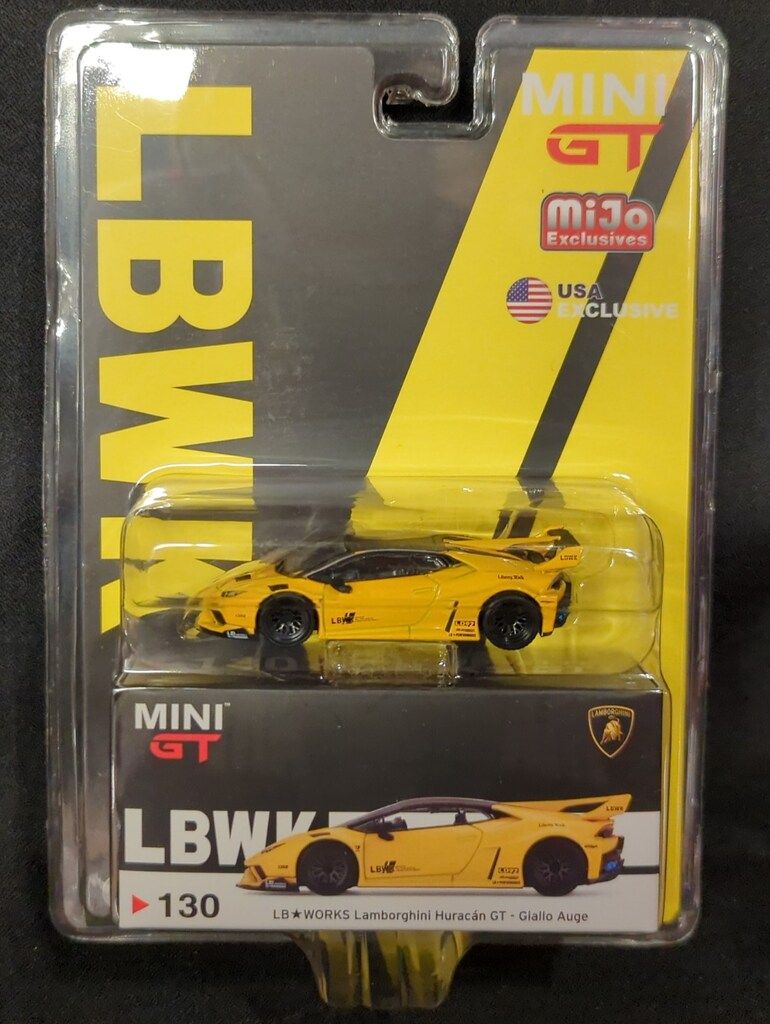 TSM MODEL 1/64MINI GT/北米限定 LB★WORKS Lamborghini Huracan GT-Giaｌｌo Auge(LHD) 130-MJ