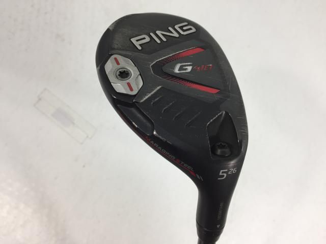 返品OK 【中古ゴルフクラブ】ピン G410 ハイブリッド ユーティリティ ALTA J CB RED U5