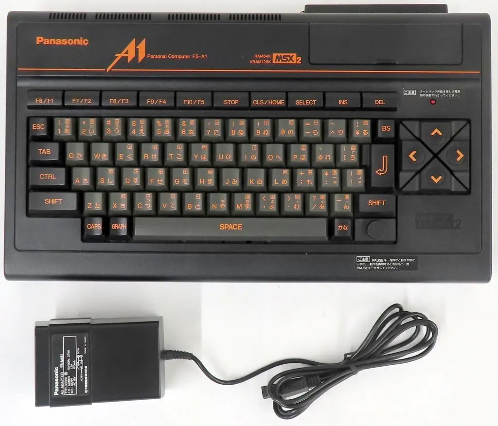 【中古】MSXハード MSX2本体 FS-A1(黒)