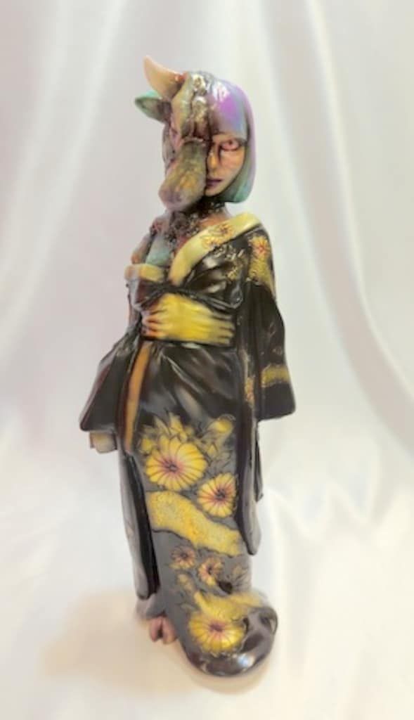 ヒカリトイズ 真説・物ノ怪少女 くだん　かっこわらい雑貨店 塗装ver. One Off 1/1