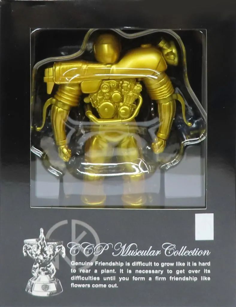 中古】フィギュア バイクマン D ヘッド ゴールド 「キン肉マン」 CCP