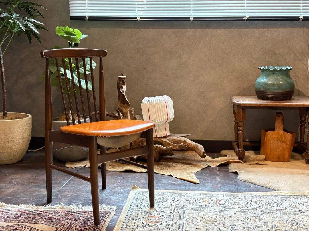 希少　IF家具　アイエフ家具　ヴィンテージ　チェア　レトロ　スポークチェア　ｎ 希少 IF家具 アイエフ家具 ヴィンテージ チェア レトロ スポークチェア