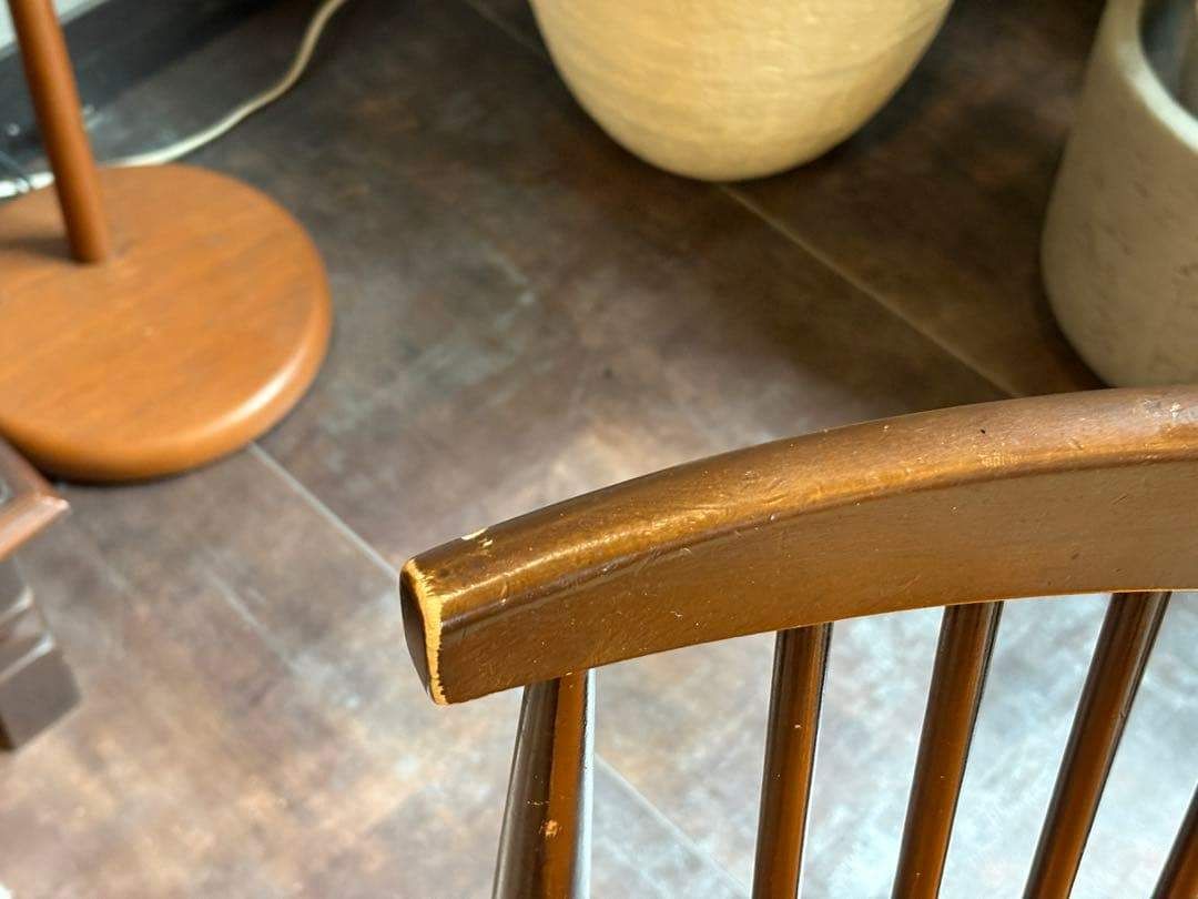 希少 IF家具 アイエフ家具 ヴィンテージ チェア レトロ スポークチェア