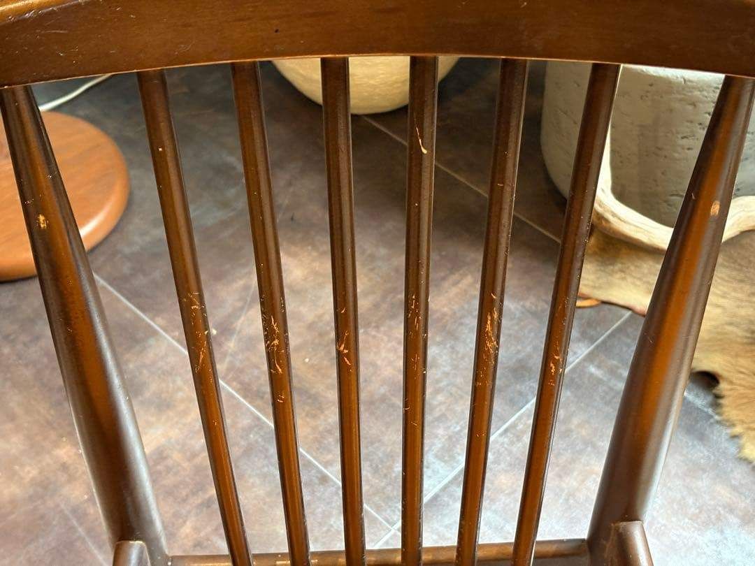 希少 IF家具 アイエフ家具 ヴィンテージ チェア レトロ スポークチェア