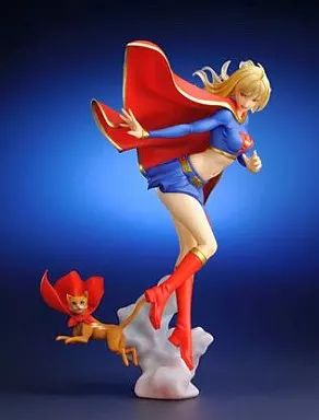 【中古】フィギュア スーパーガール 「スーパーマン」 DCコミック美少女 1/7スケール PVC製塗装済みスタチュー