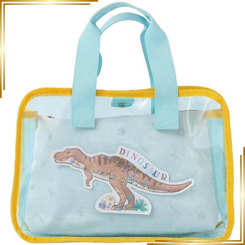 【新品】 [パンパンチュチュ] プレイフルプールバッグ (撥水ポーチ付) (ダイナソー) 男の子 恐竜 子供 キッズ ビニール 防水 撥水 スイミングバッグ スイムバッグ 水泳バッグ ビーチバッグ 海水浴