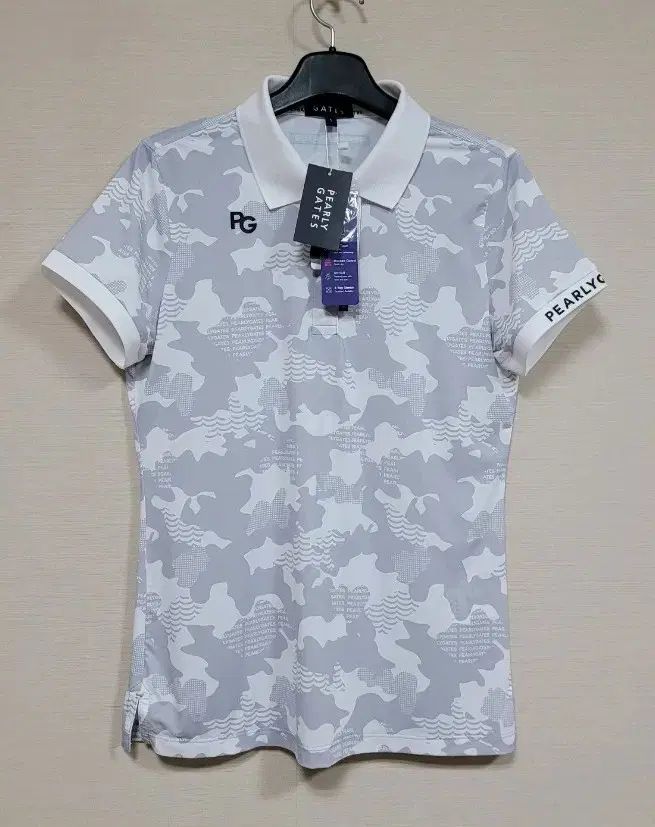 PEARLY GATES パーリーゲイツ レディース 接触冷感 カモフラージュ 半袖 KARA(カラ) Tシャツ (新品)