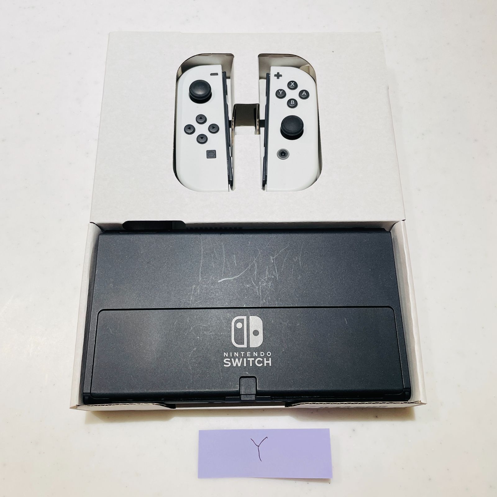 Nintendo Switch 有機ELモデル ホワイト 本体 付属品完備 動作確認済み