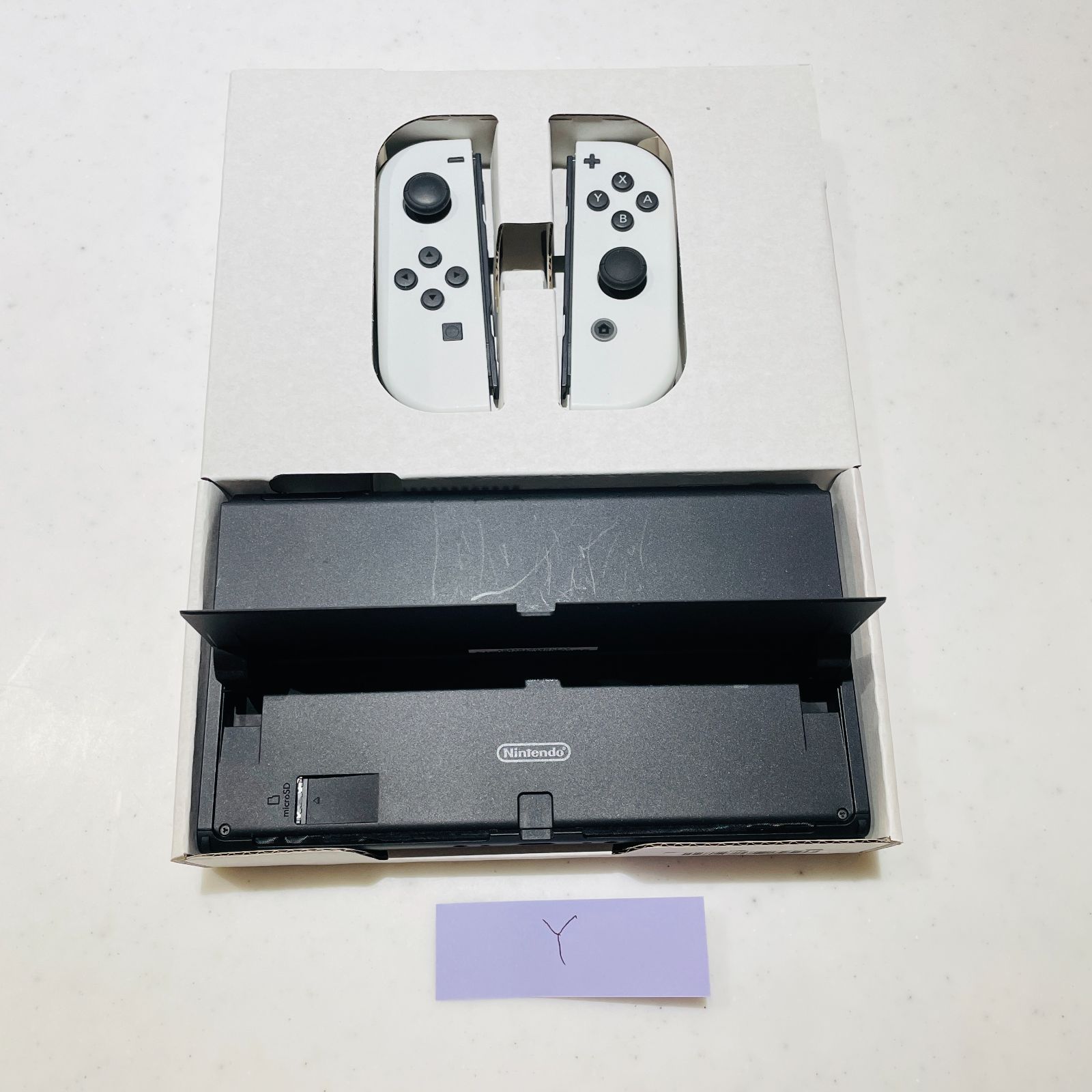 Nintendo Switch 有機ELモデル ホワイト 本体 付属品完備 動作確認済み