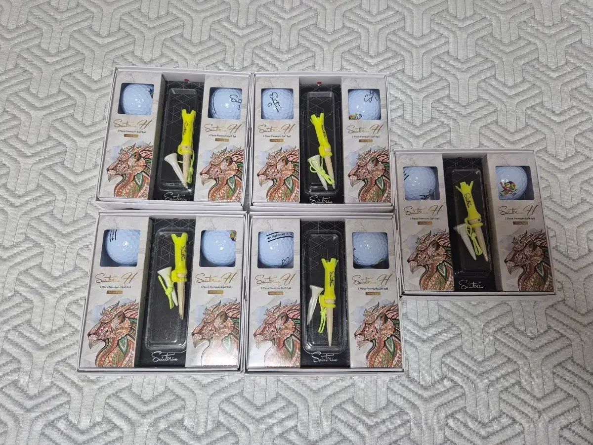 セイントナイン H ゴルフボール 6球 プレミアム 5ボックス