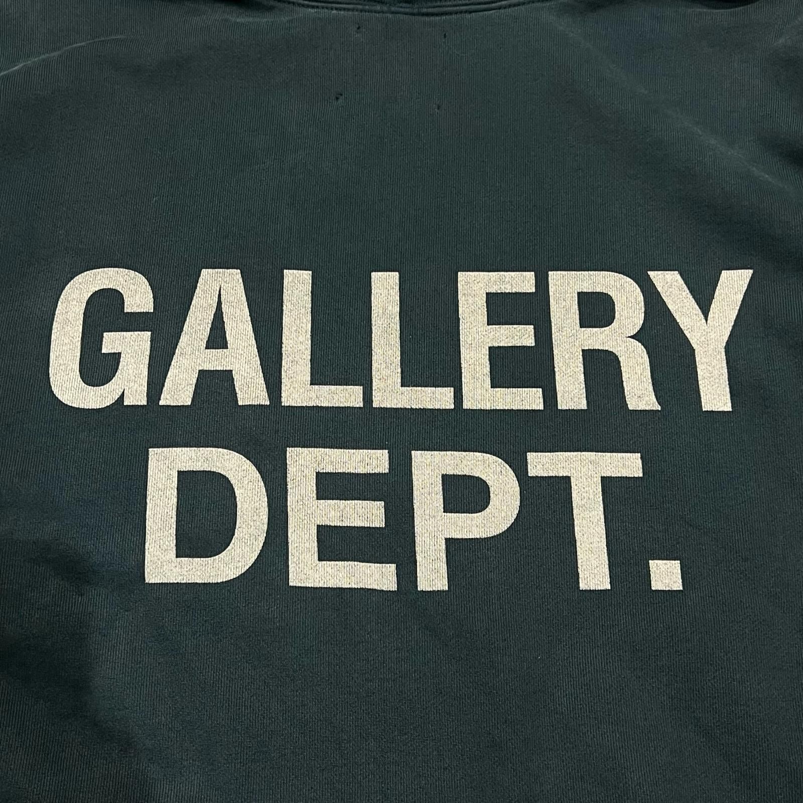 参考上代115500円 GALLERY DEPT. 90's GD LOGO HOODIE ナインティーズ