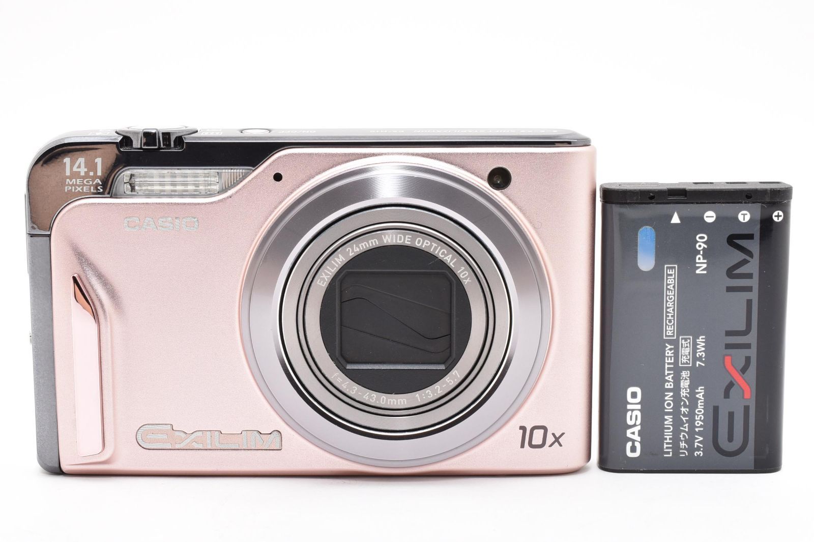 ★良品★カシオ CASIO EXILIM EX-H15 ピンク コンデジ #BE016-1/6141 ★