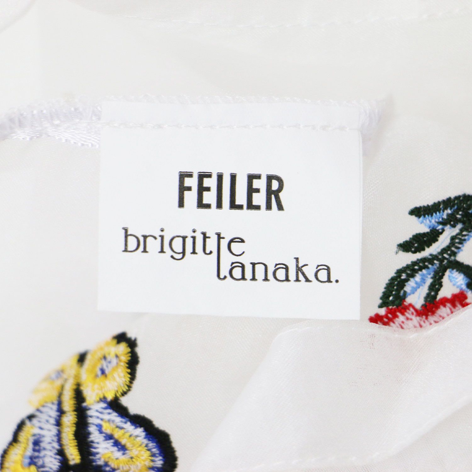 FEILER フェイラー × BRIGITTE TANAKA 25秋冬 ハイジ オーガンジー 
