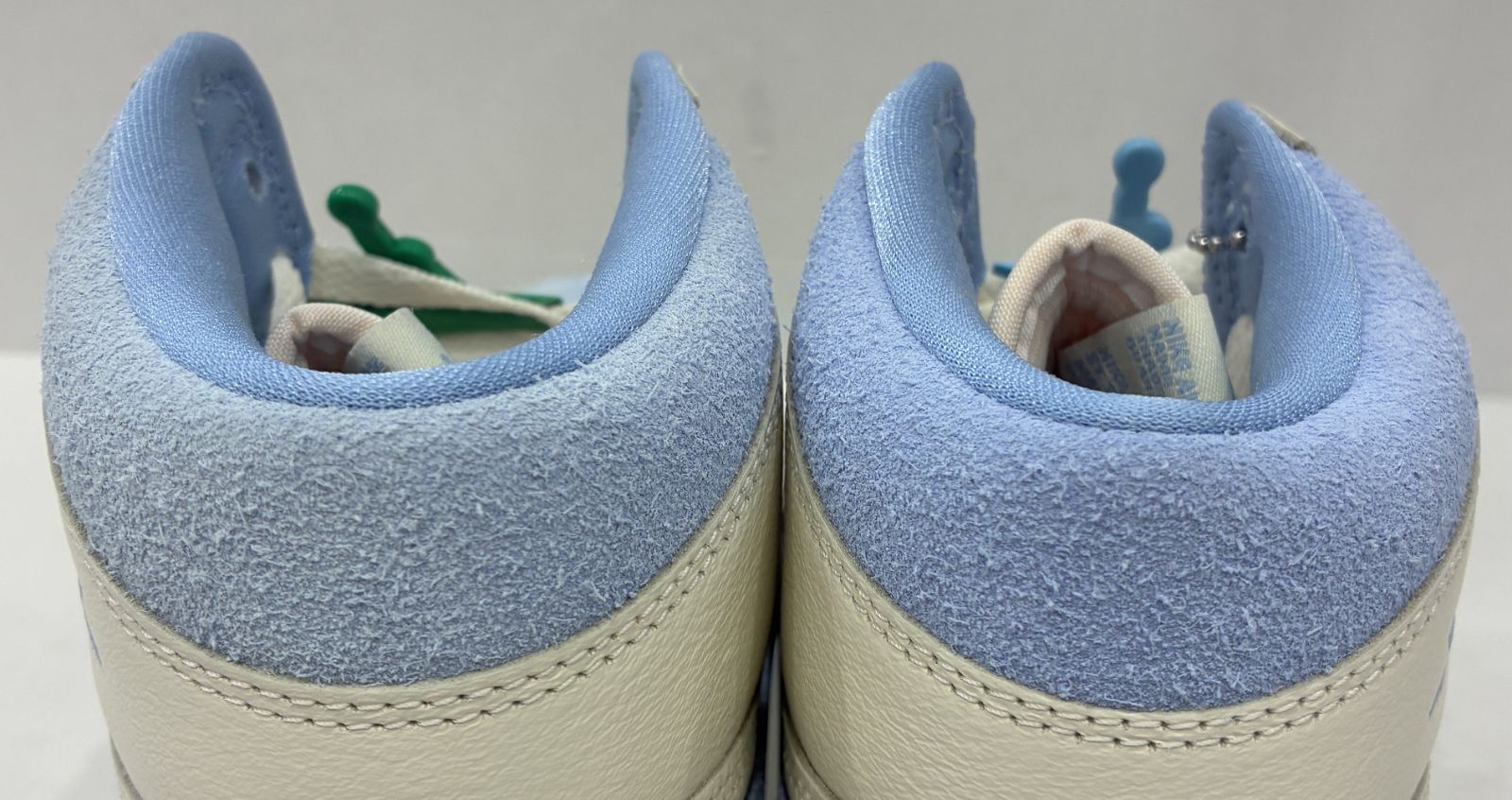 左足 ヤケ有 Nike Women's Air Jordan 1 High OG Psychic Blue US10 27