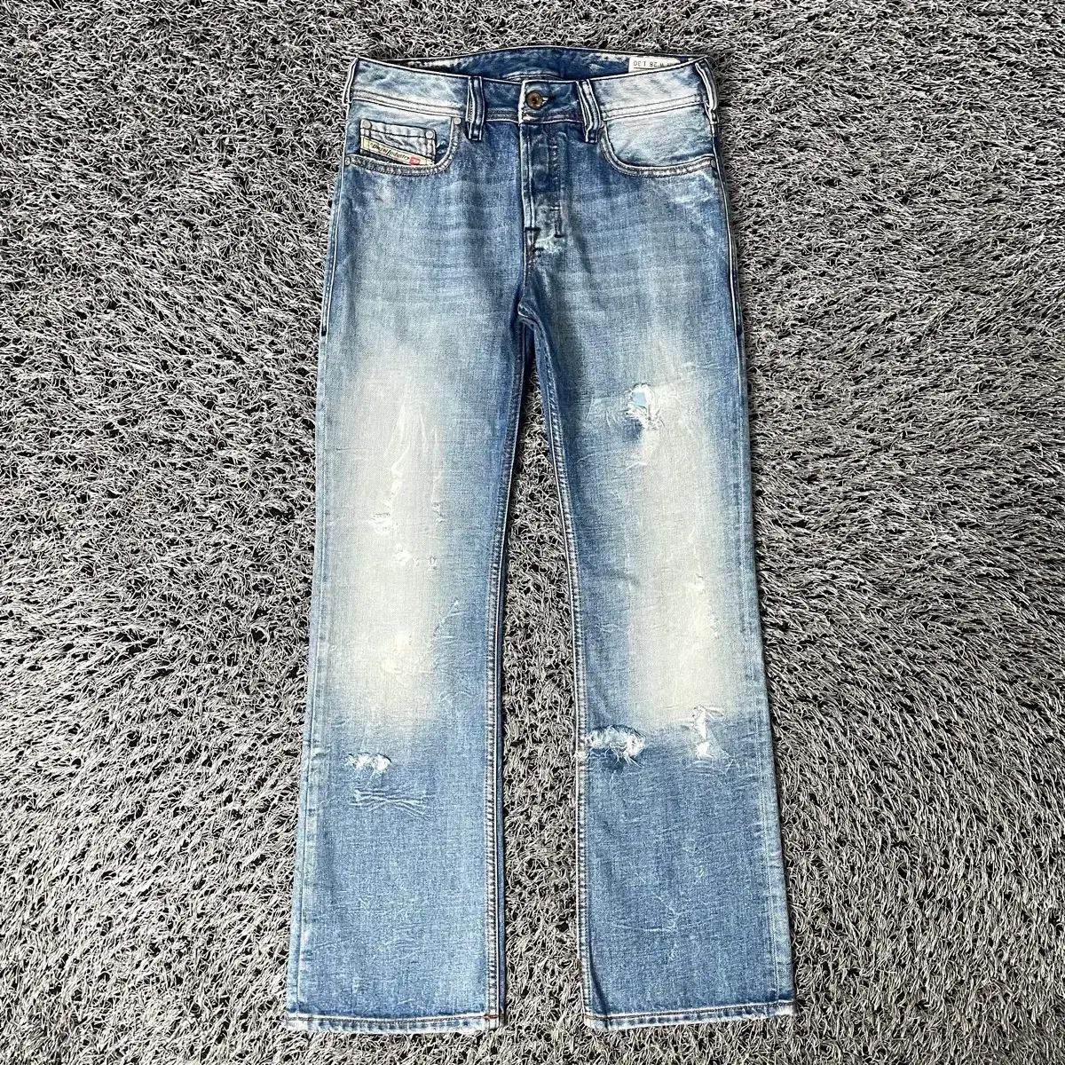 DIESEL ディーゼル ZATINY デニム パンツ ジーンズ ダメージジーンズ 28