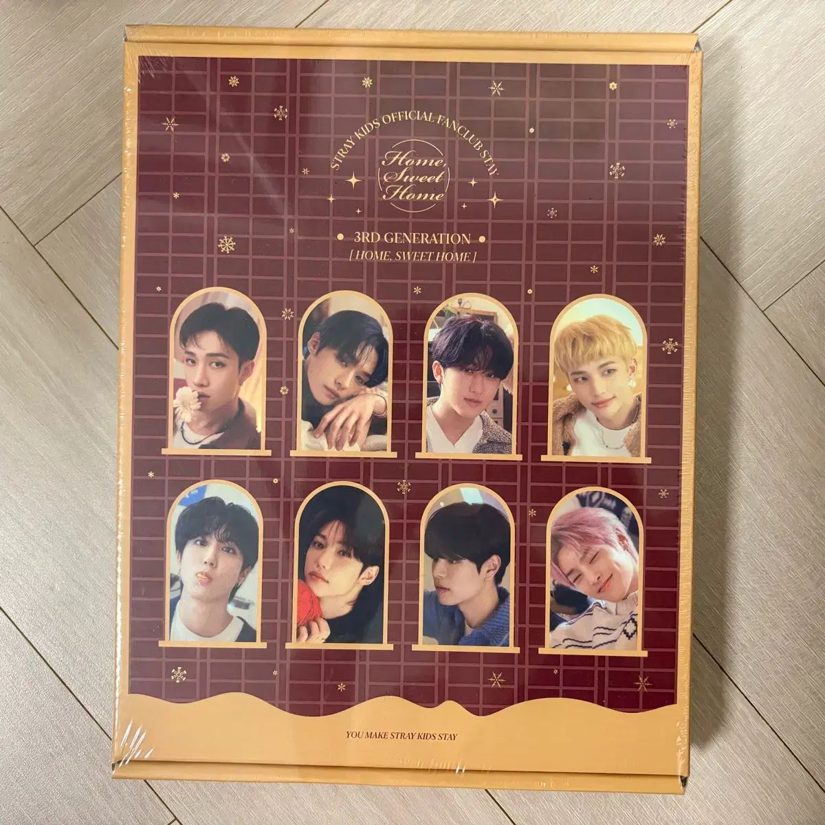 未開封) Stray Kids(ストレイキッズ・スキズ・SKZ) ファンクラブ 3期 キット HOME SWEET HOME STAY 11,066円