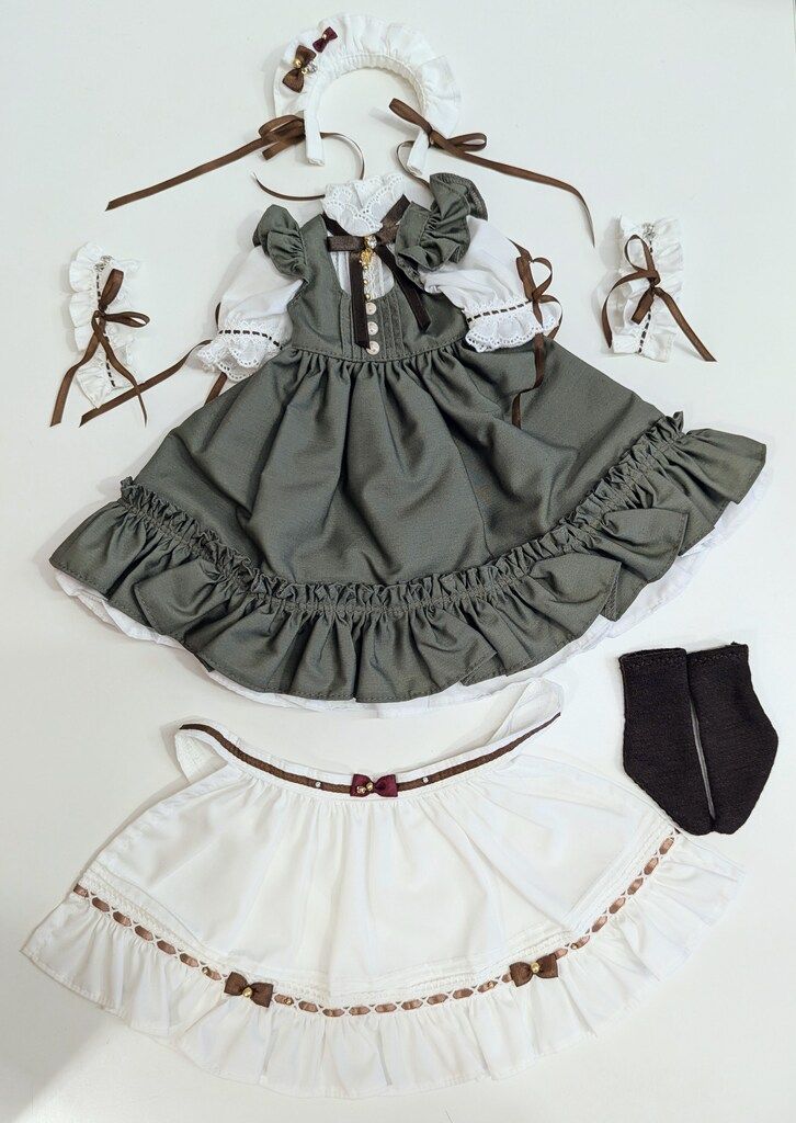 ナナイロテントウ MDD/KUMAKO/MDDもちあし2.0 ドール衣装 ぴよぴよ☆ふれっしゅメイド