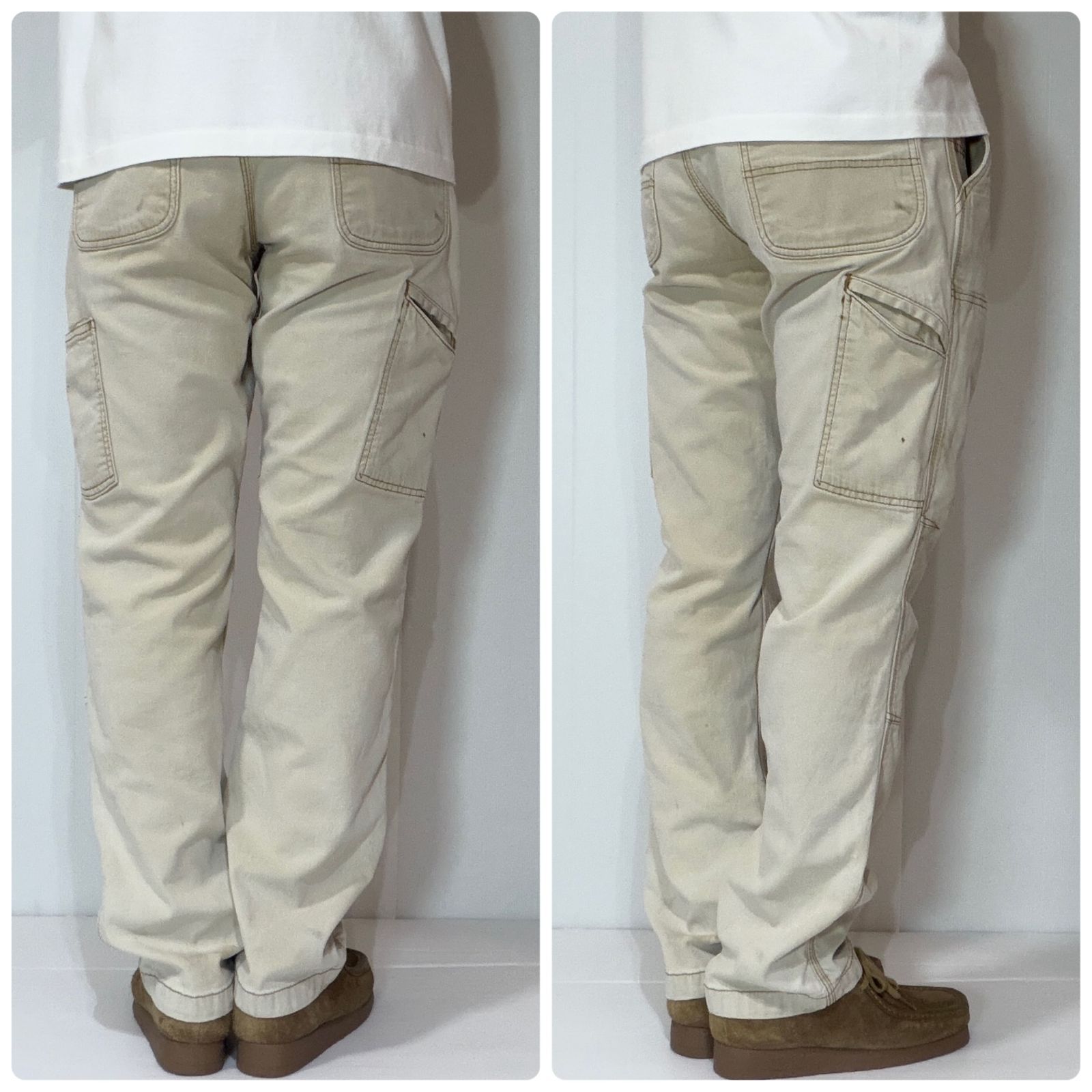 鬼フェード Carhartt カーハート ライトダック ダブルニー ペインター