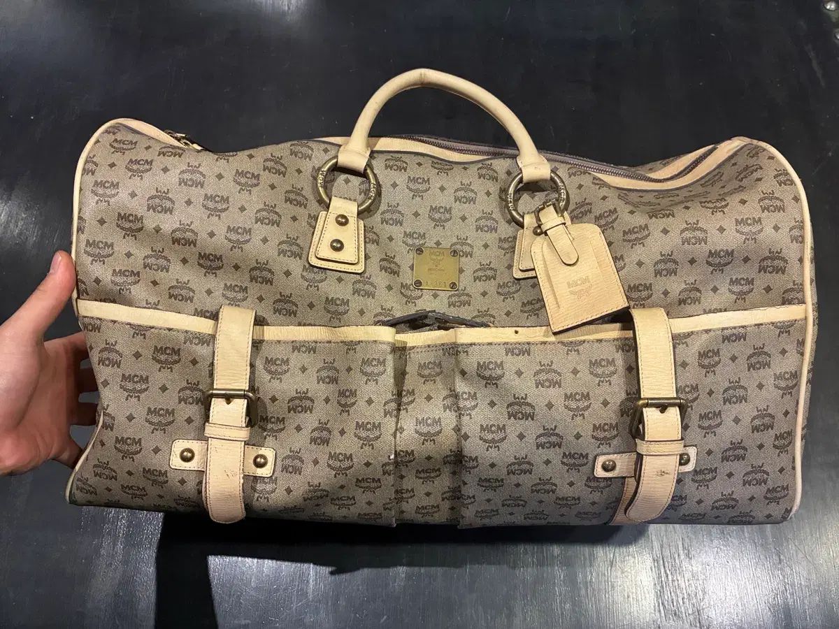 MCM ヴィセトス ボストン バッグ large