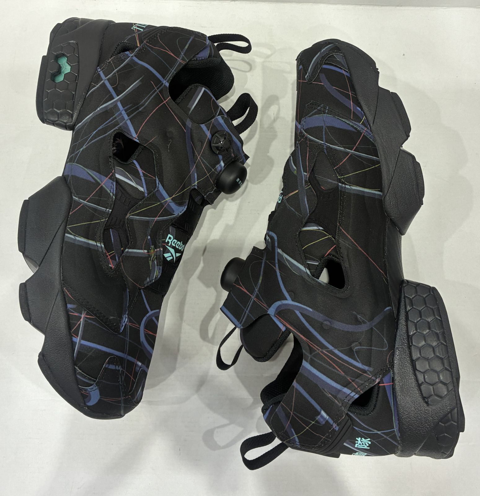 Ghost in the Shell x Reebok Instapump Fury 94 Black 28cm Sneakers