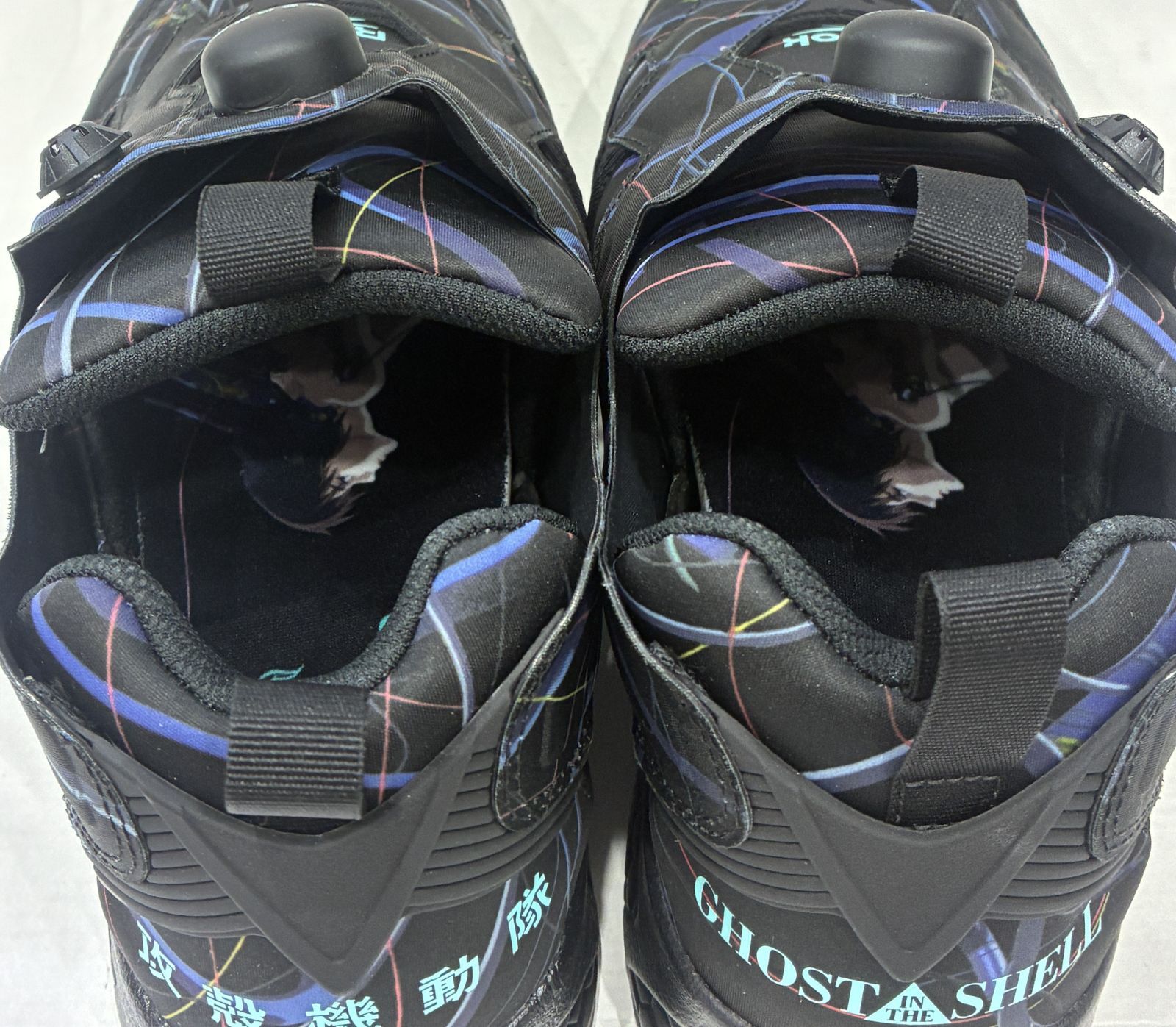 Ghost in the Shell x Reebok Instapump Fury 94 Black 28cm Sneakers