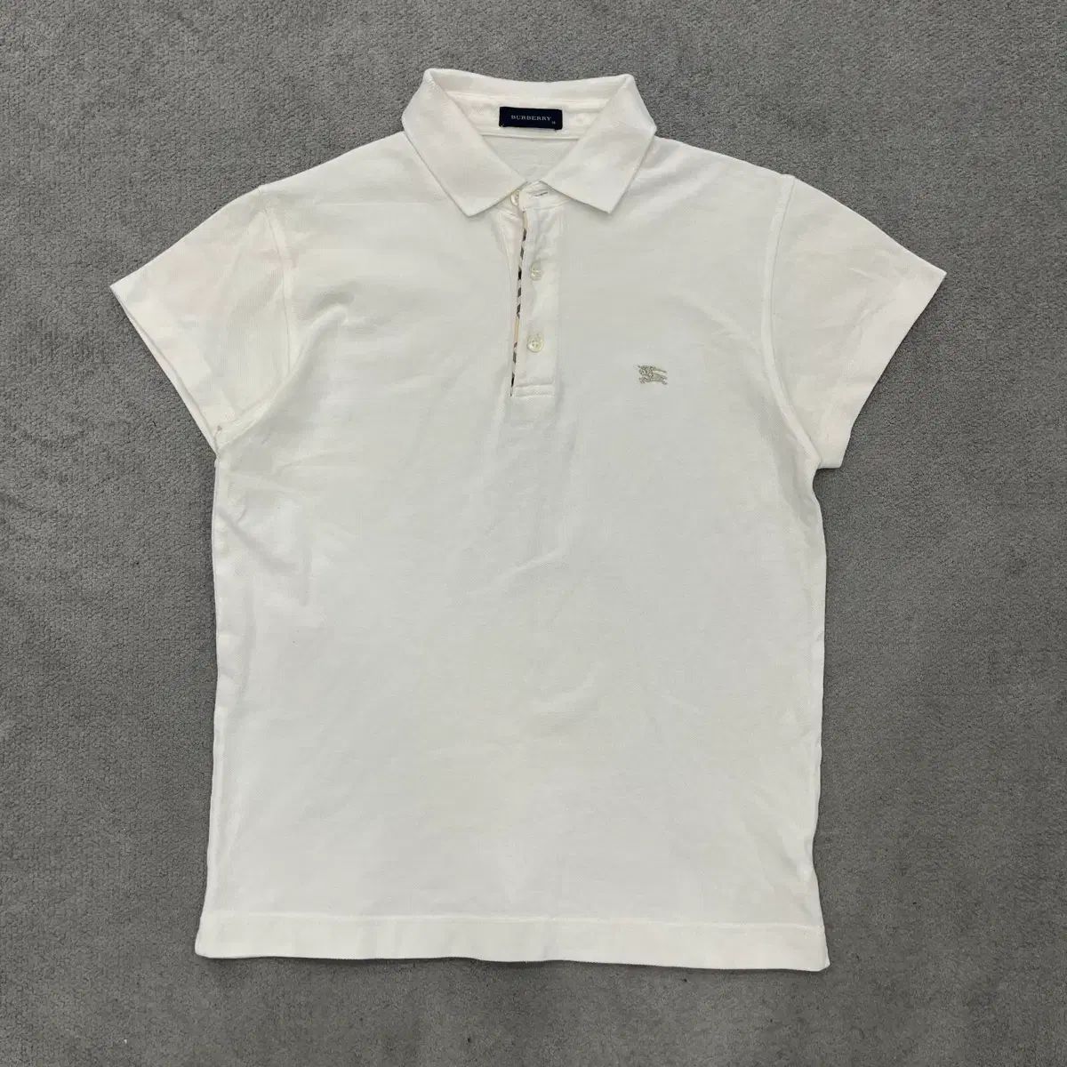 12 バーバリー 半袖 カラ Tシャツ